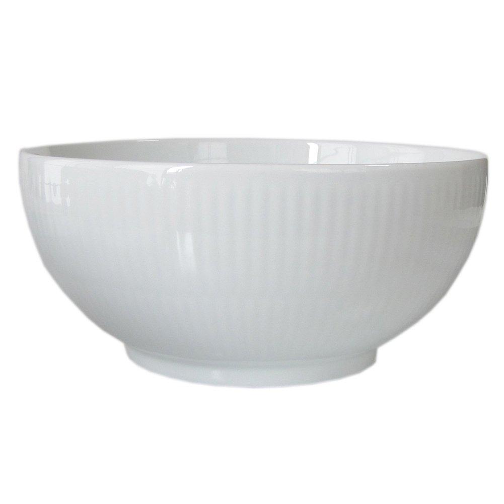 

Royal Copenhagen White Fluted Bowl, Cereal Bowl/Salad Bowl, 15cm, 2408455 [Parallel Import]