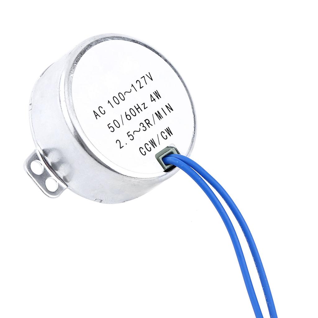 1ks AC 100127V 4W Synchrónny Motor 5060Hz CCWCW Prevodový Motor