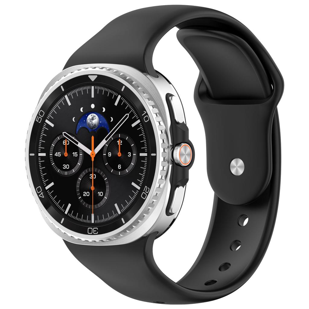 Sport Silicone Strap for Samsung Galaxy Watch 8 Classic 46mm No Gaps Original Wristband for Galaxy Watch 8 44mm 40mm Accessories