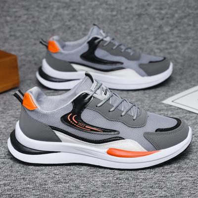 Summer New Breathable Shoes Men's Outdoor Leisure Light Walking Sports Shoes Safety Boots Puncture Resistant Steel Pointed Shoes