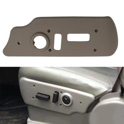 New For Chevrolet GMC Power Seat Switch Bezel Trim Panel Neutral Tan Driver Side