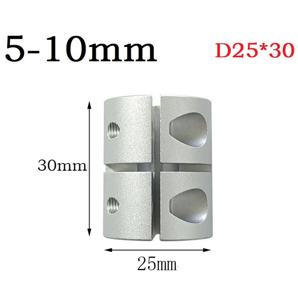 Coupling D20x25 for 3D Printers Aluminum Alloy Stepper Motor Part with Four Machine Screws and 90 Degree Design
