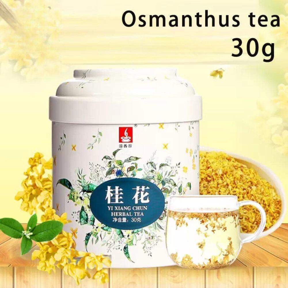 Té de Osmanthus con aroma dulce y miel de flores orgánicas naturales 2023 30 g