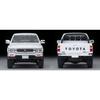 TOMYTEC Tomica Limited Vintage Neo 1/64 LV-N256b Toyota Hilux 4WD Pickup Double Cab SSR White 1991