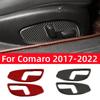 Pour Chevrolet Camaro 2017-2022 Accessoires Fibre de Carbone Intérieur Panneau Décoratif Autocollant Garniture Couvercle Cadre de Commutateur de Réglage de Siège de Voiture