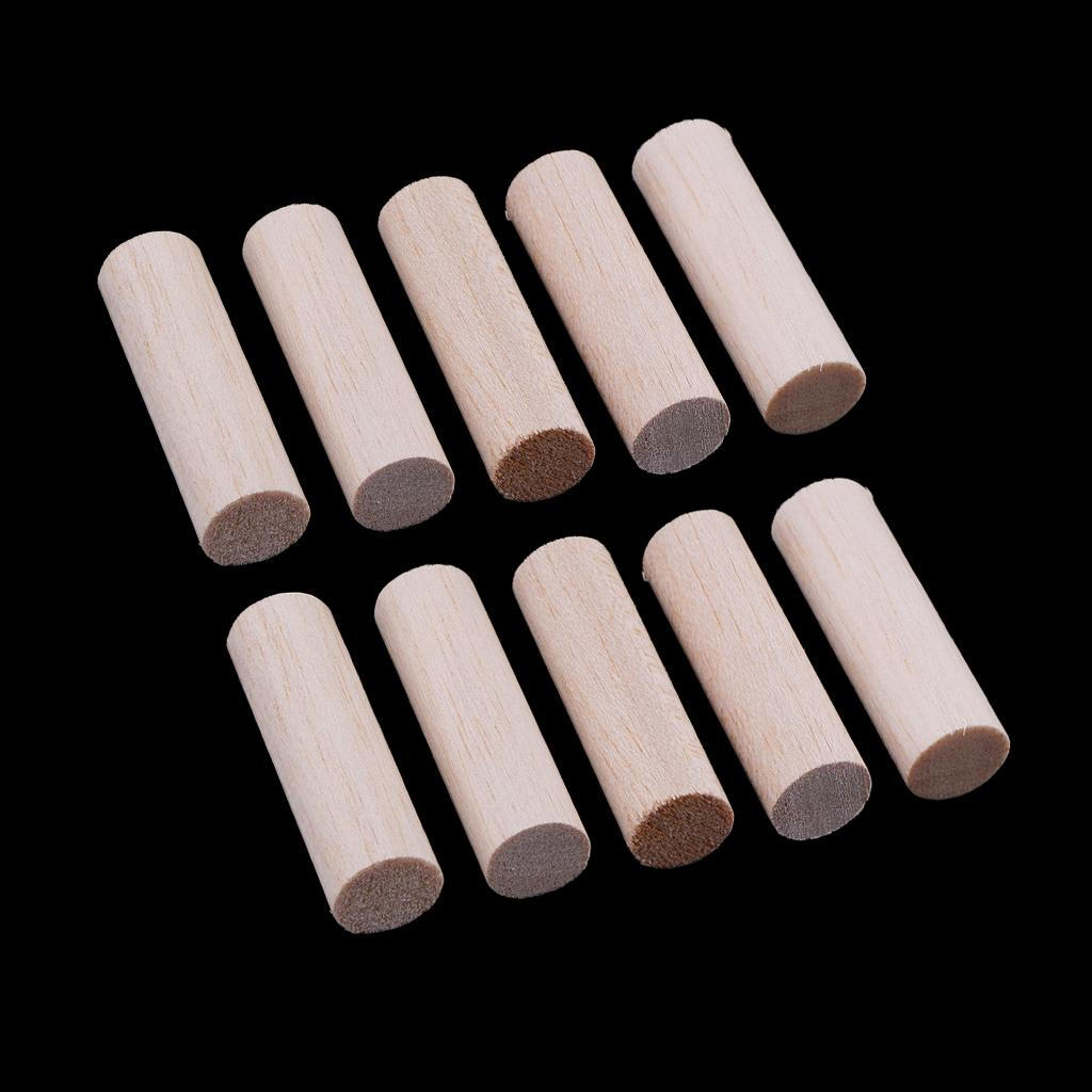 Wood Unfinished BBalsa Dowel Rods Craft Sticks Projects