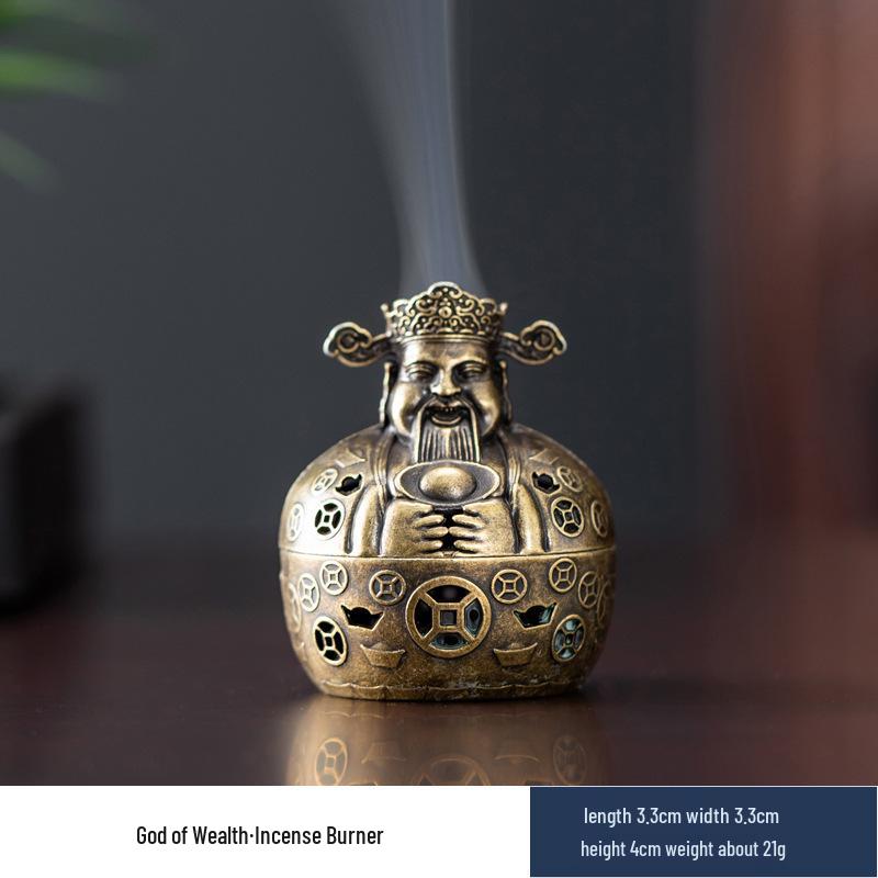 Auspicious Clouds Sandalwood & Agarwood Coil Incense for Indoor Aromatherapy - Long-lasting Deodorizing Incense Burner Censer