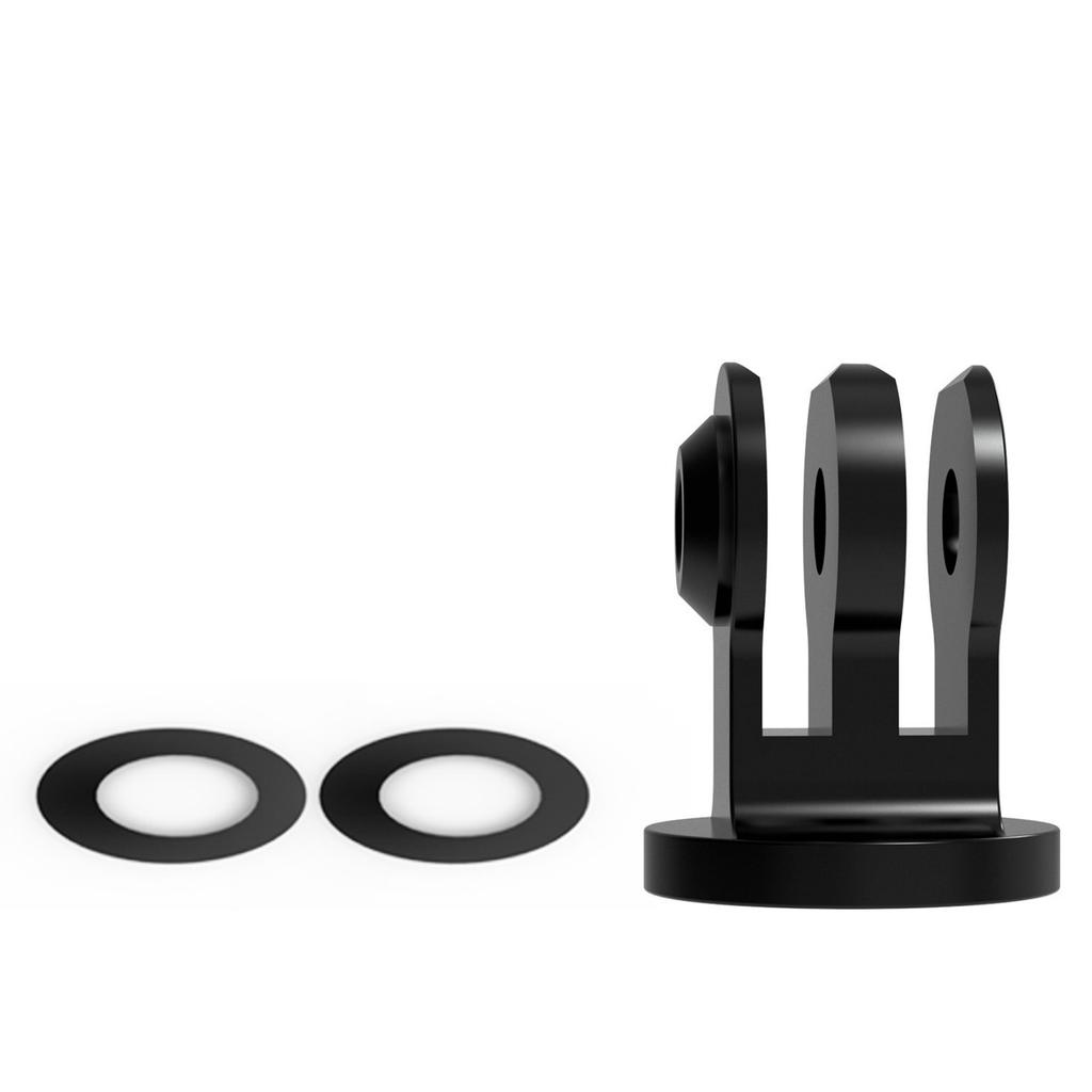 Standard 1/4inch Screw Hole Triangle Mount Adapters For Action Cameras from High Strength Aluminum Alloy for Secure Photography