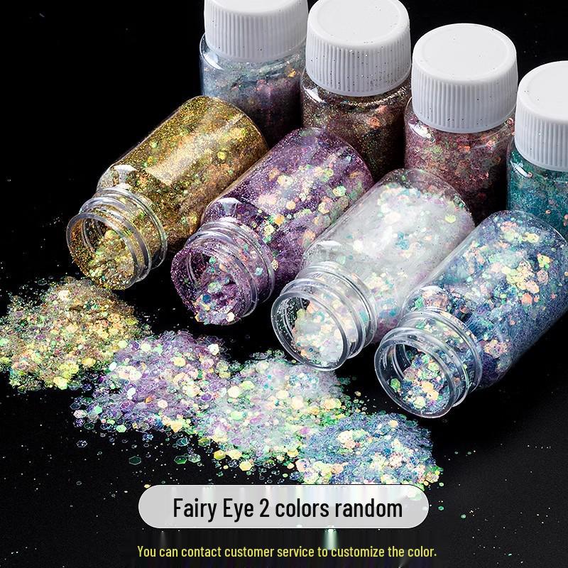 

Набор для дизайна ногтей «Волшебный глаз» с переливающимися блестками и пайетками для DIY