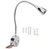 RV Reading Light LED Adjustable Brightness Touch Control Bedside Spotlight for Boat Yacht DC12 To 24V