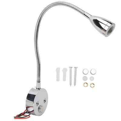 RV Reading Light LED Adjustable Brightness Touch Control Bedside Spotlight for Boat Yacht DC12 To 24V
