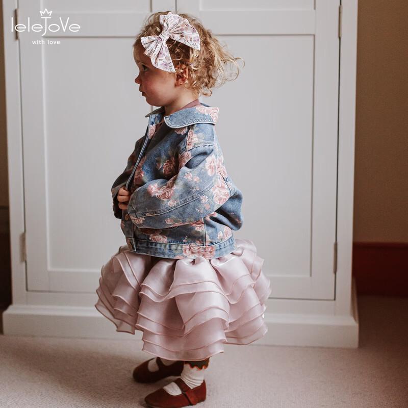 LELE JOVE Girls  Nordic Hand-Painted Rose Collection 80