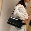 Yogodlns Small Fashion Shoulder Bag For Women New Square Design PU Leather Flap Bag