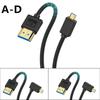 Thin Silicone 8K60hz 1080p Camera Cable Fast Speed 48Gbps 90 Degree Angle option For Cameras Tablets