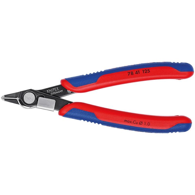 

Боковые кусачки Knipex Kn-7841125 Электронный прецизионный зажим Super Knips из нержавеющей стали 125 мм