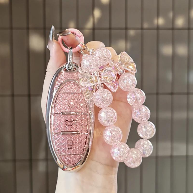 Suitable For Bestturn Keycase B70 T55 T77Pro T33 T99S Keycover Key Shell Keychain Buckle Bag Diamond Car Key