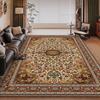 European High-end Luxury Carpet Living Room Sofa Rug Home Decoration Large Bedroom Vintage Persian Rug Non-slip Coffee Table Mat