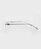 KOLEAT Titanium Geek Chic Transparent Blu-Ray Blocking Big Glass Glasses [Bstg] Men Ver.