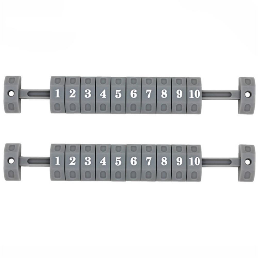 

2 шт. Легко читаемые счетные единицы Настольный футбол Универсальное табло Счетчики очков Для столов Настольный футбол серый