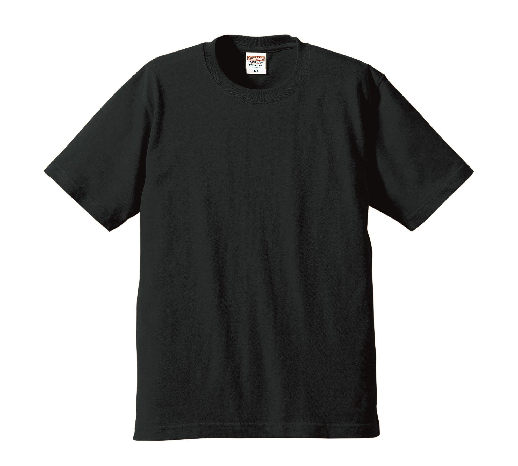 

United Athle Men s 6.2 oz. Tee M Black