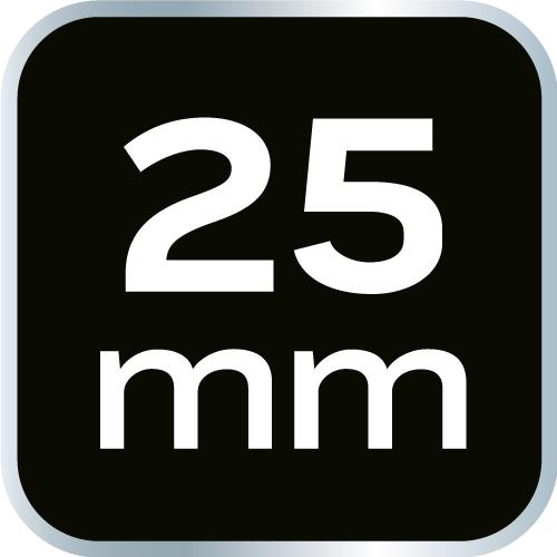 Verzinkte Klammern für pneumatischen Tacker (14-570), GA18, Typ 90 (4K), Länge 25 mm, 4000 s