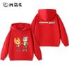 "Animal Detective Team" Themed Kids' Hoodie – Fun Cartoon Print, Cute & Versatile – Suitable for Boys & Girls (Autumn/Winter)