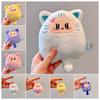 Cat Plush Cute Doll Bag Pendant Pink White Yellow Purple Stuffed Toys Ideal Gift