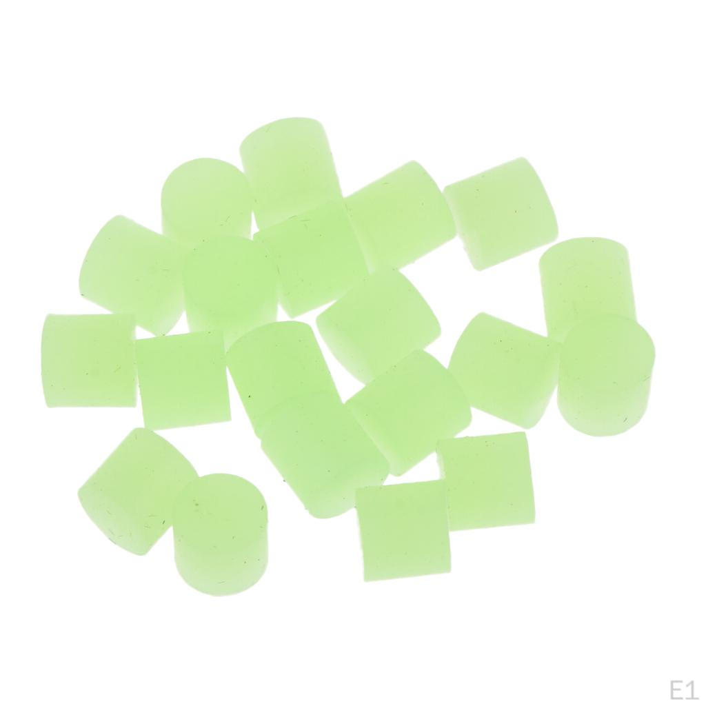 20 Pcs 2 Colors Fishing Floating Beads