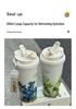 Lily of the Valley Double-Wall Thermos Cup with Straw - Student & Car Friendly