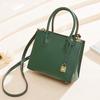 2026 New Tote Bag, Top Layer Cowhide Genuine Leather Women's Bag, Celebrity Style Lock Bag, Handheld Shoulder Crossbody Bag