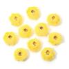 10pcs/bag Imitation Rabbit Fur Coverd Straight Hole Beads DIY Pompom Pendant for Jewelry Making DIY Necklace Pendant Earrings