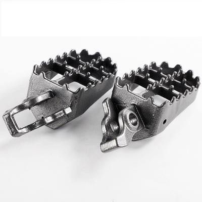 Pour Honda CR80 XR250/400 XR350R XR600R XR650L XR650R Repose-pieds en acier Repose-pieds Caches de moto Repose-pieds