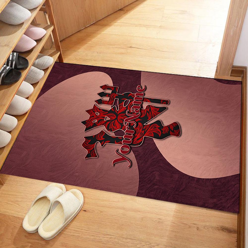 Manchester Personalized Name Area Rug Suitable for Outdoor Bedrooms Entryway Decorate room Antislip Carpet Office home decor
