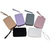 Simple Zipper Coin Purse Portable Waterproof Makeup Bag Rectangular High-capacity Earphone Bag Data Line