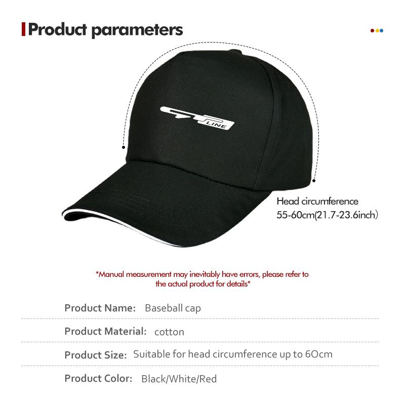 Auto New Baseball Caps Outdoor Summer Sports Hat Embroidered Men Women Baseball Cap For KIA Rio K5 K2 Sportage Ceed Sorento