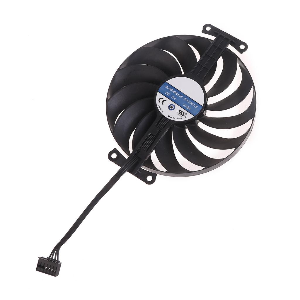 95mm 6pinový chladicí ventilátor T129215SU 0,5A 12V ventilátor GPU pro grafickou kartu RTX 3050 3060 PHOENIX ITX náhrada ventilátoru