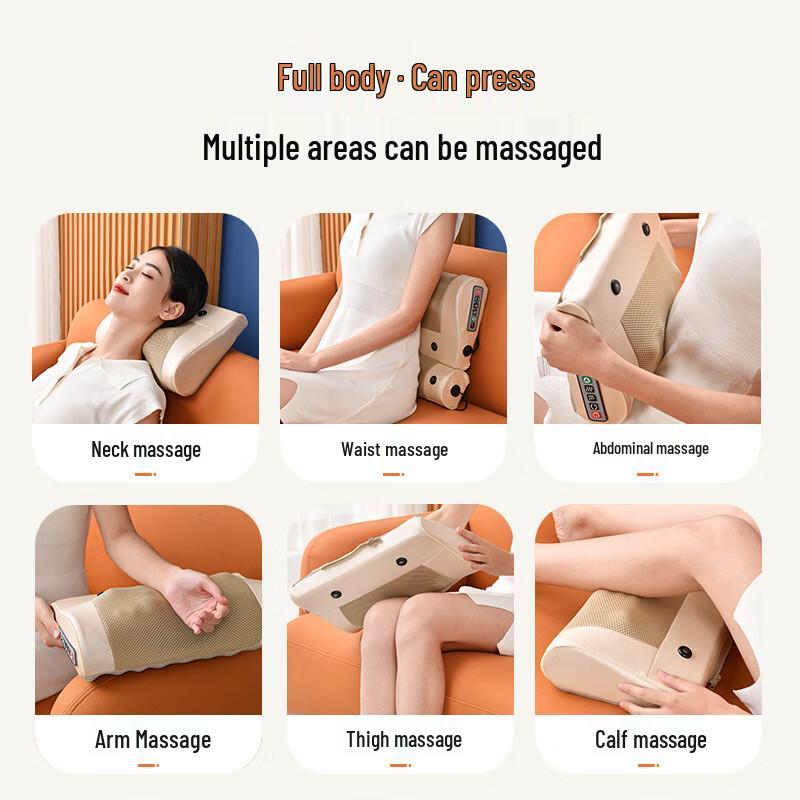SENBAIWEI Multi-functional Neck and Shoulder Massager Pillow