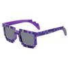 New Fashion Sun Glasses Hot Sale Sunglasses Creeper Glasses Novelty Mosaic Funny Goggles Boys Girls Pixel Eyewear
