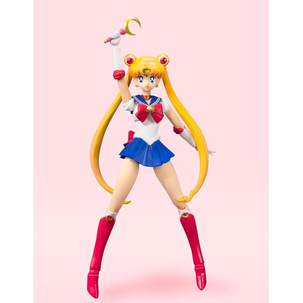 Bandai S.H. Figuarts Sailor Moon Animation Color Edition 140mm PVC ABS Action Figure