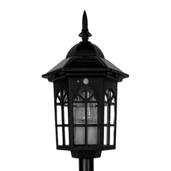 Solar Vintage Garden Stake Light, Motion Sensor Pathway Lamp, Waterproof Outdoor LED Lantern for Yard Patio Pathway Decor