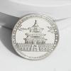National Treasure Giant Panda Commemorative Coin, Colored Gold and Silver Coins, Commemorative Medals, Gift for Friends, Metal Crafts, Coins