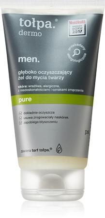 

Tołpa Dermo Men Гель для глубокого очищения лица TU прозрачный