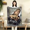 1PC Charles Matthewsons Anarchy Patterned Flannel Blanket Suitable For All Seasons For Home Decor Warmth And Comfort Gifts Holiday Present