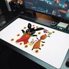 Bing Large Size Mouse Pad Large Gaming Table Cushion Non-slip Laptop Tablet Big Mousepad XXL Mat Mini PC Playmat With Lock Edge