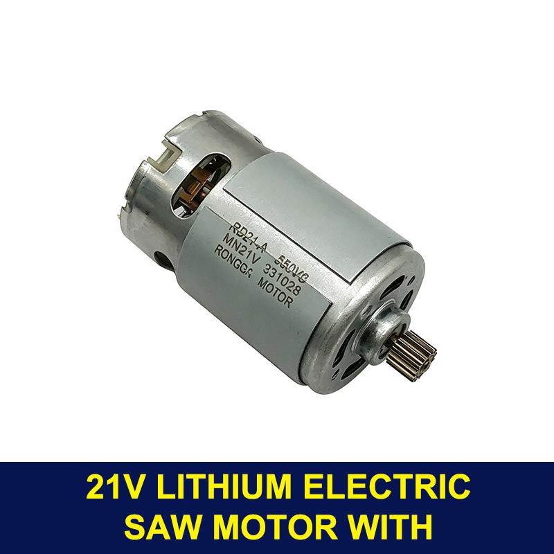 21V RS550 DC Motor with 28000RPM 14/12 Teeth Gear for Precision Cutting in Electric Saws