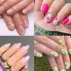 30Pcs Cute Floral Nail Slider Waterproof Nail Art Stickers Easy To Use Manicure Decals  DIY Manicure