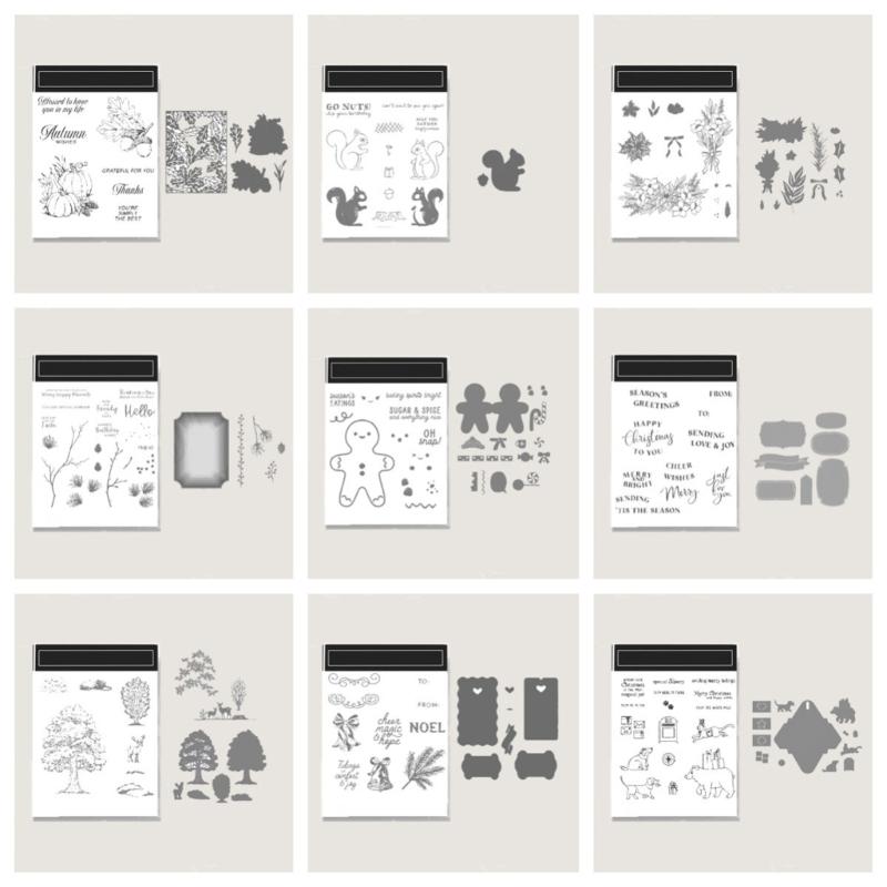 Family Fun DIY Craft Featuring Christmas Metal Cutting Die and Silicone Stamp for Kids Adults Creative Activities