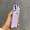 Luxury Faux Leather Case for Samsung Galaxy S26+ Shockproof Big Window