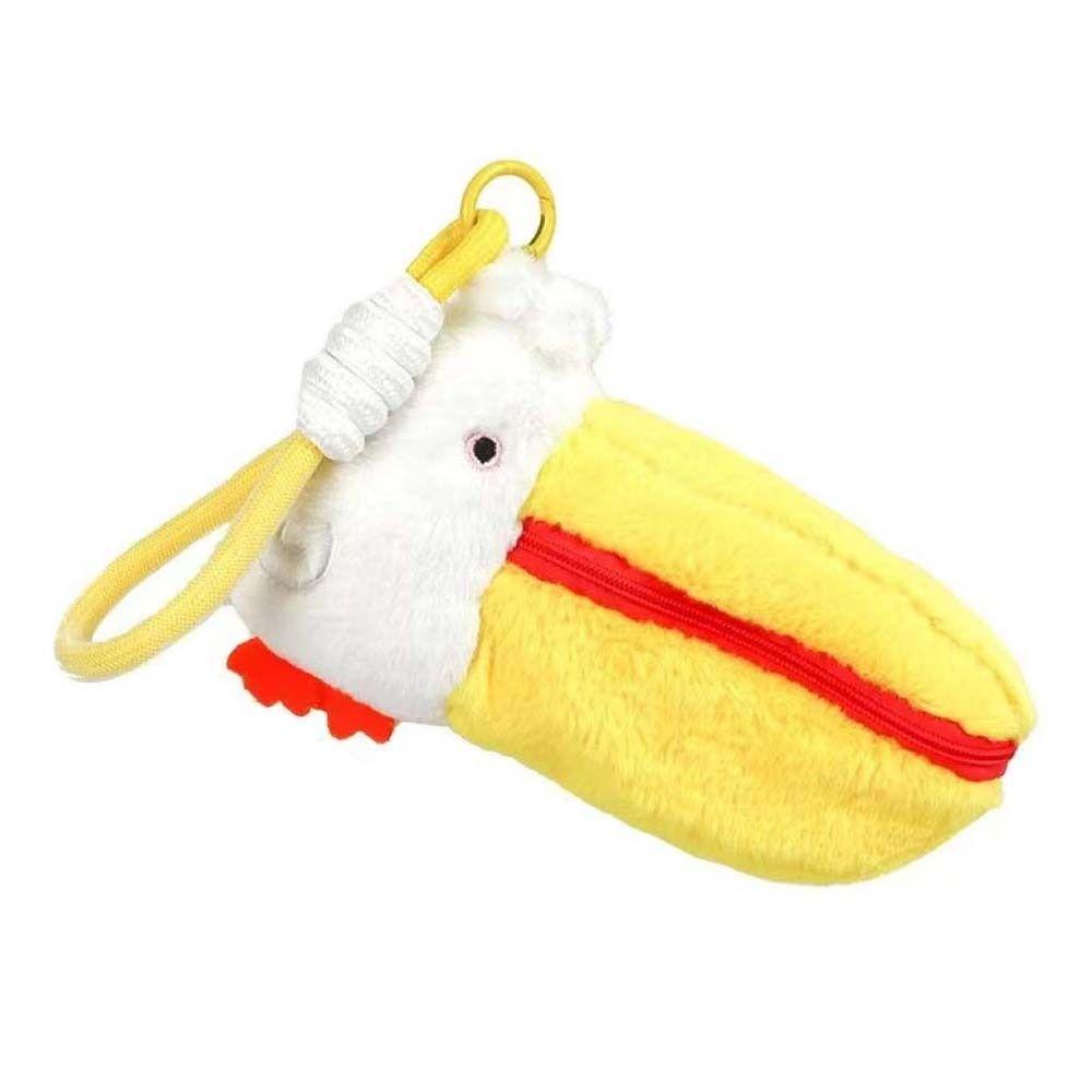 

Jewelry Storage Pelican Plush Keychain Large Mouth Pelican Plush Wallet Kids Children жёлтый