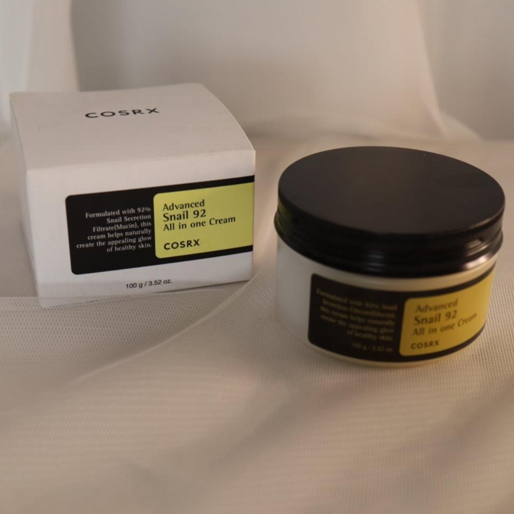 COSRX Advanced Snail 92 Cream – Snail Filtrate All-in-One Moisturizer